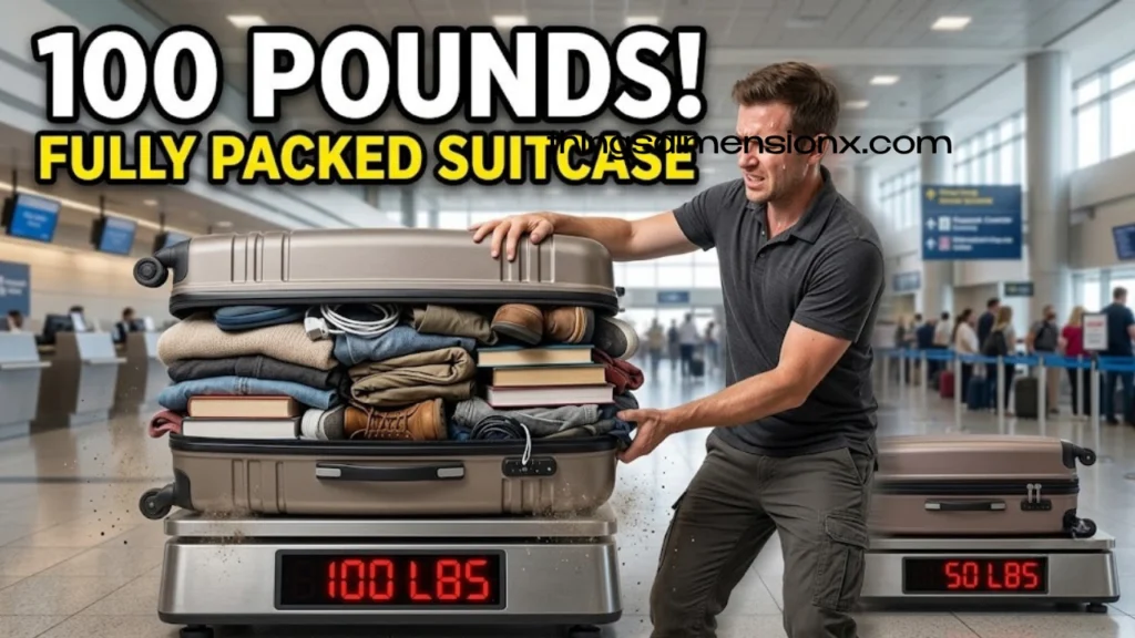 Everyday Items That Weigh About 100 Pounds