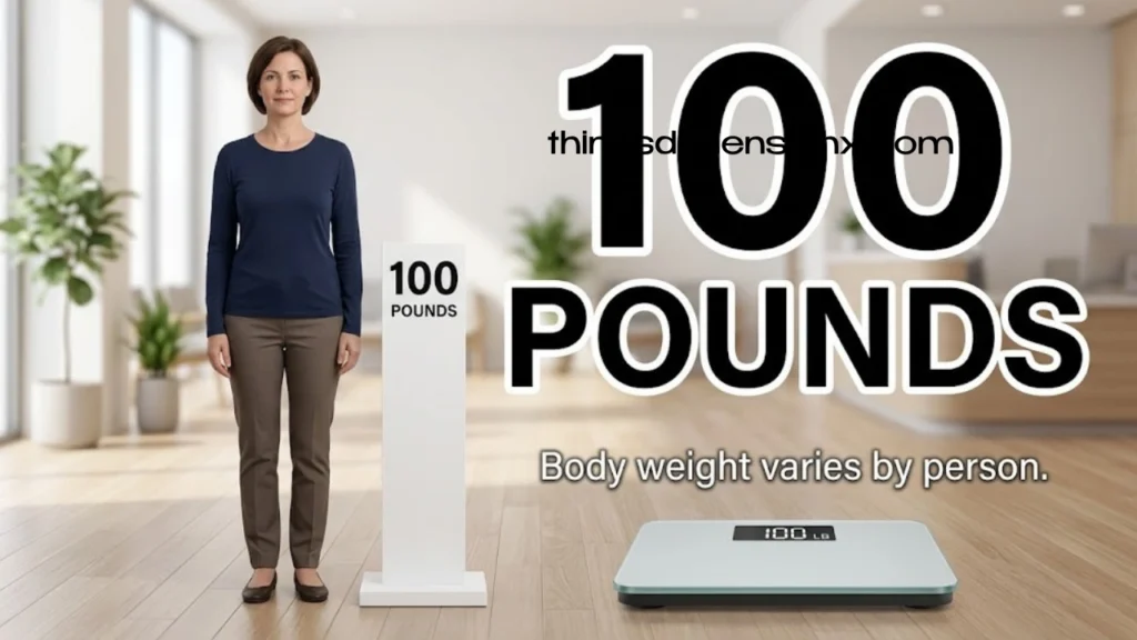 Everyday Items That Weigh About 100 Pounds