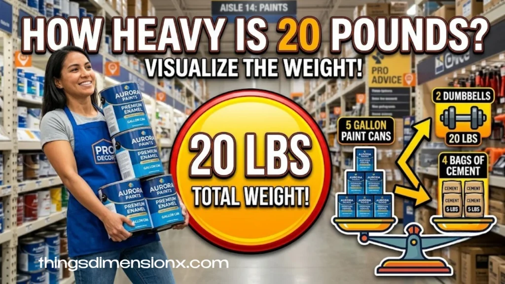 Everyday Items That Weigh About 20 Pounds