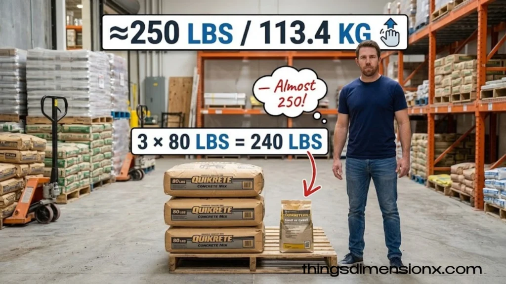 How Heavy Is 250 Pounds