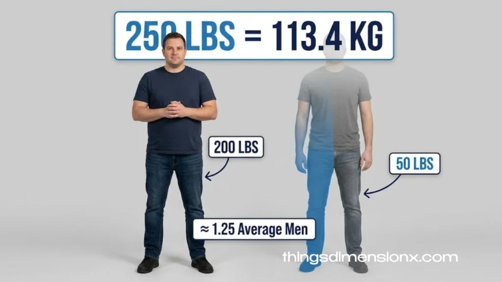 Everyday Things That Weigh About 250 Pounds