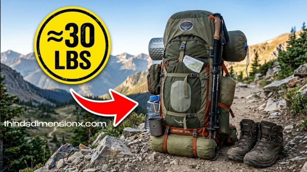 Everyday Items That Weigh About 30 Pounds