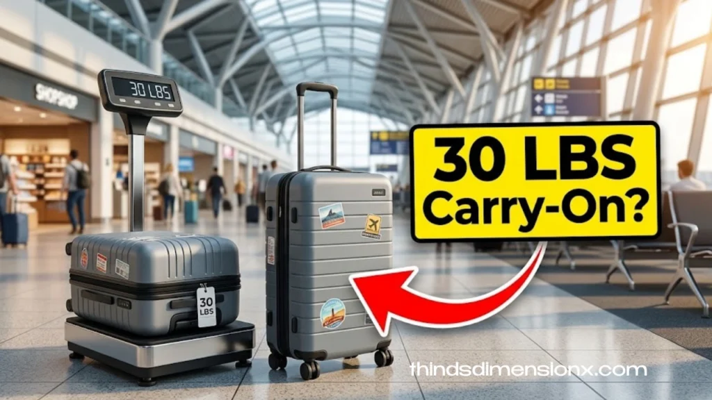Everyday Items That Weigh About 30 Pounds