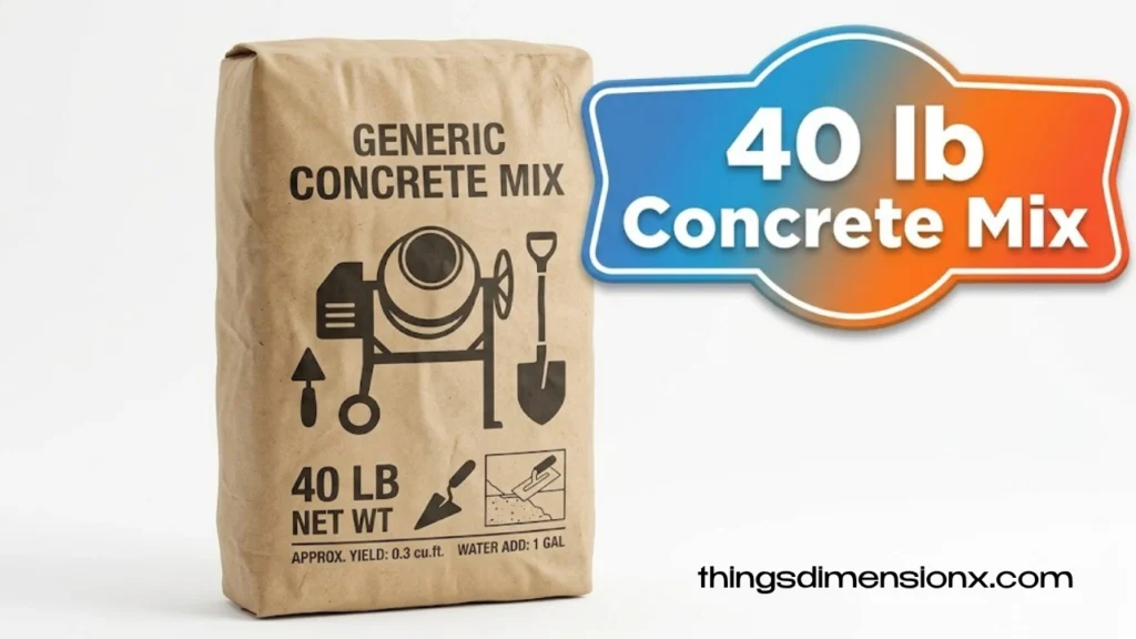 Everyday Items That Weigh About 40 Pounds