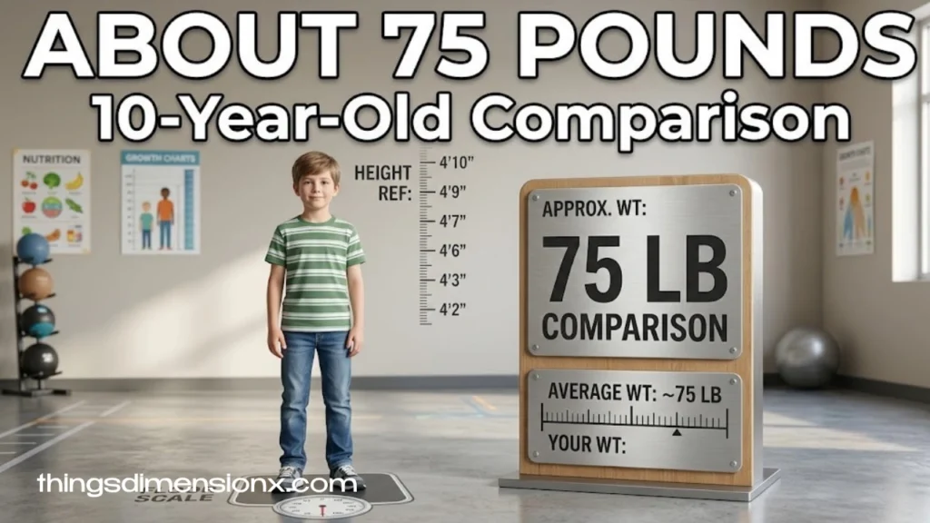 How Heavy Is 75 Pounds