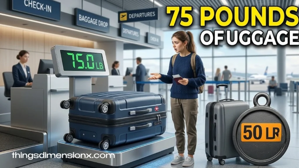 Everyday Items That Weigh About 75 Pounds