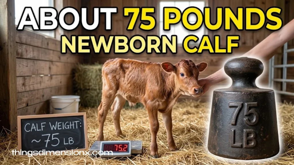 Everyday Items That Weigh About 75 Pounds