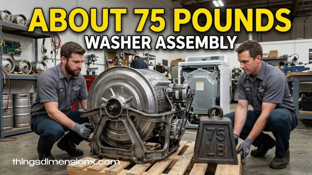 Everyday Items That Weigh About 75 Pounds