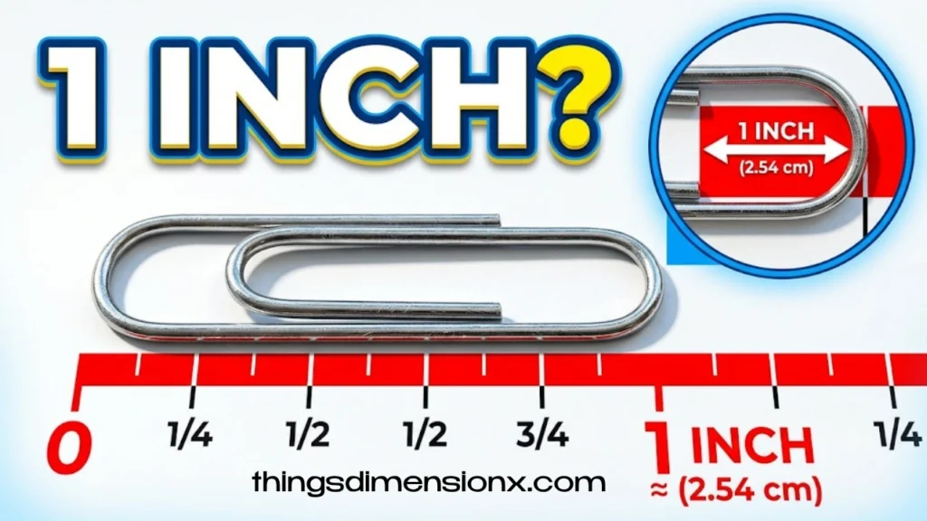How Long Is 1 Inch?