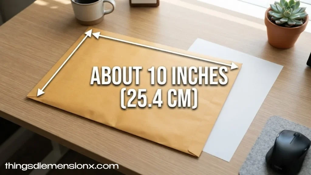 10 Inches Large Manila Envelope