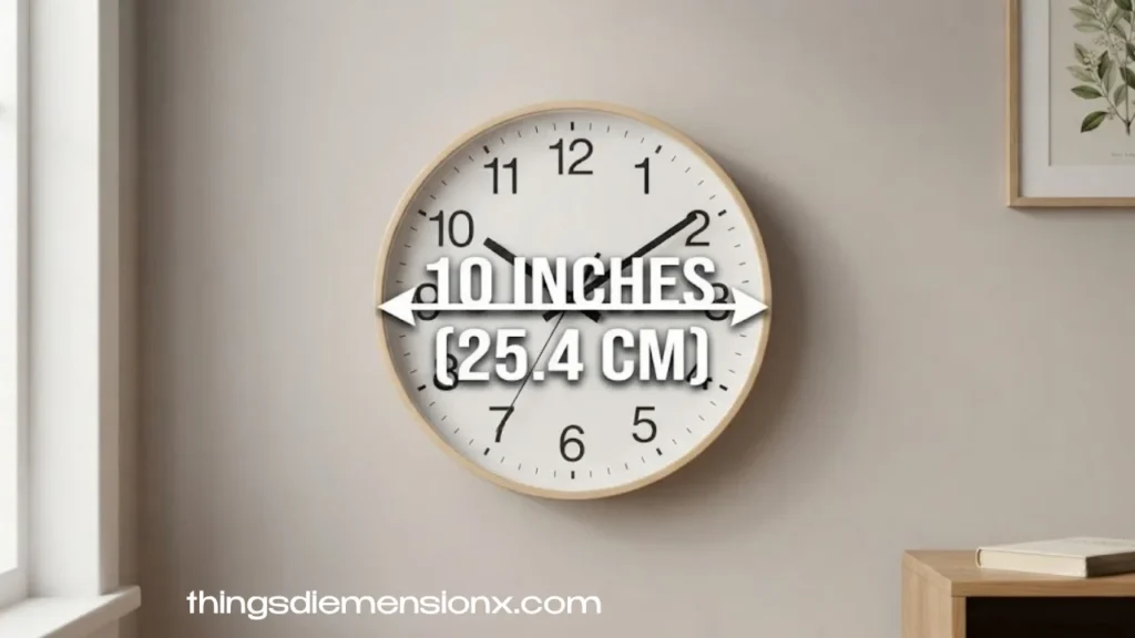 10 Inches Small Wall Clock
