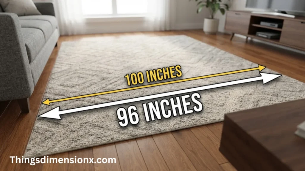 100 inches 8×10 Area Rug