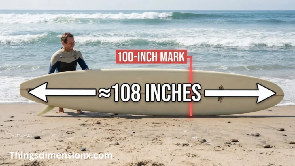 100 inches Classic Longboard Surfboard