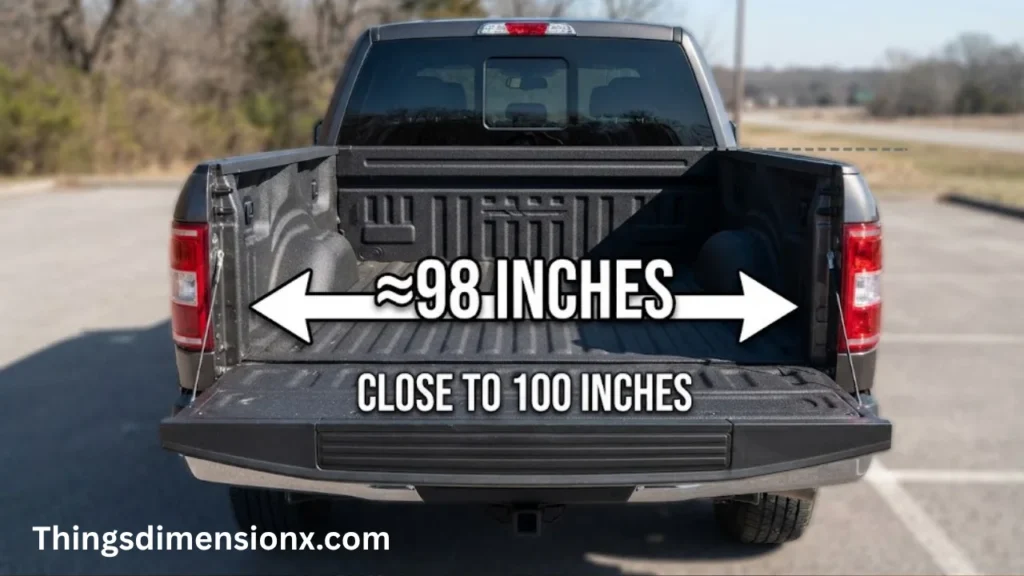 100 inches Full-Size Pickup Truck Bed