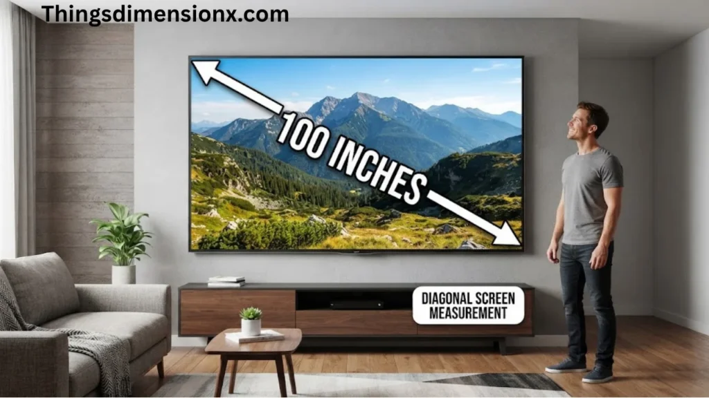 100 inches TV