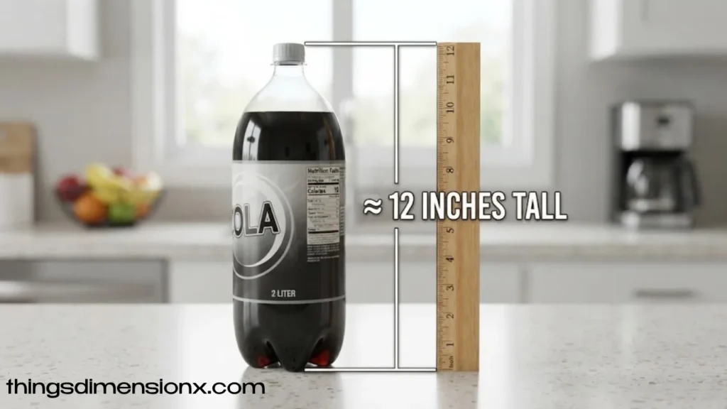 12 Inches 2-Liter Soda Bottle