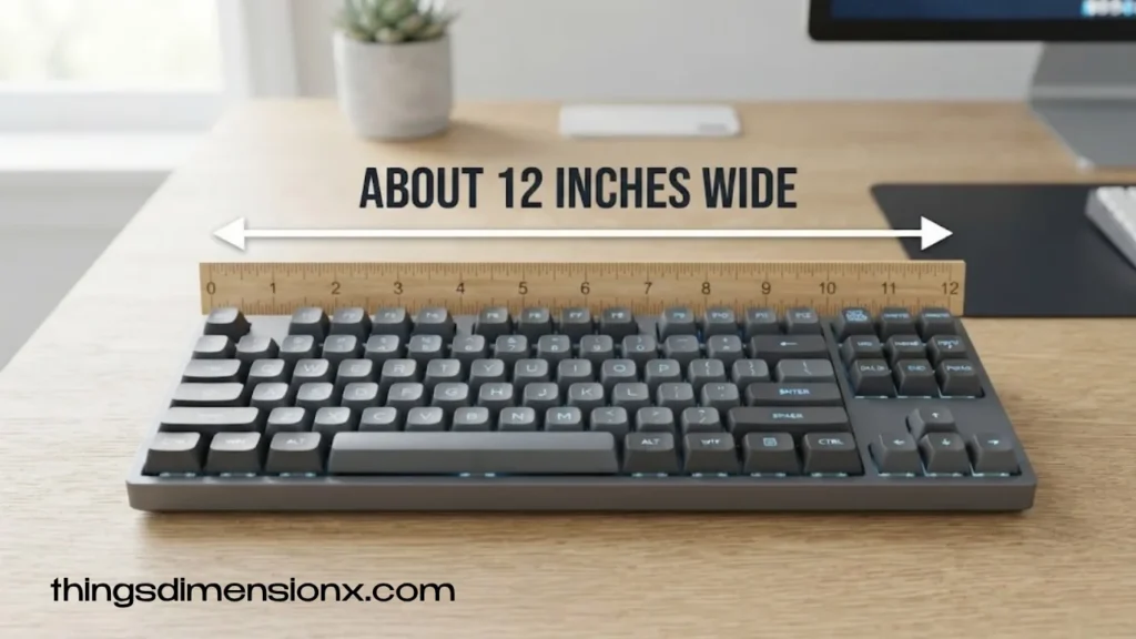 12 Inches Compact Tenkeyless Keyboard