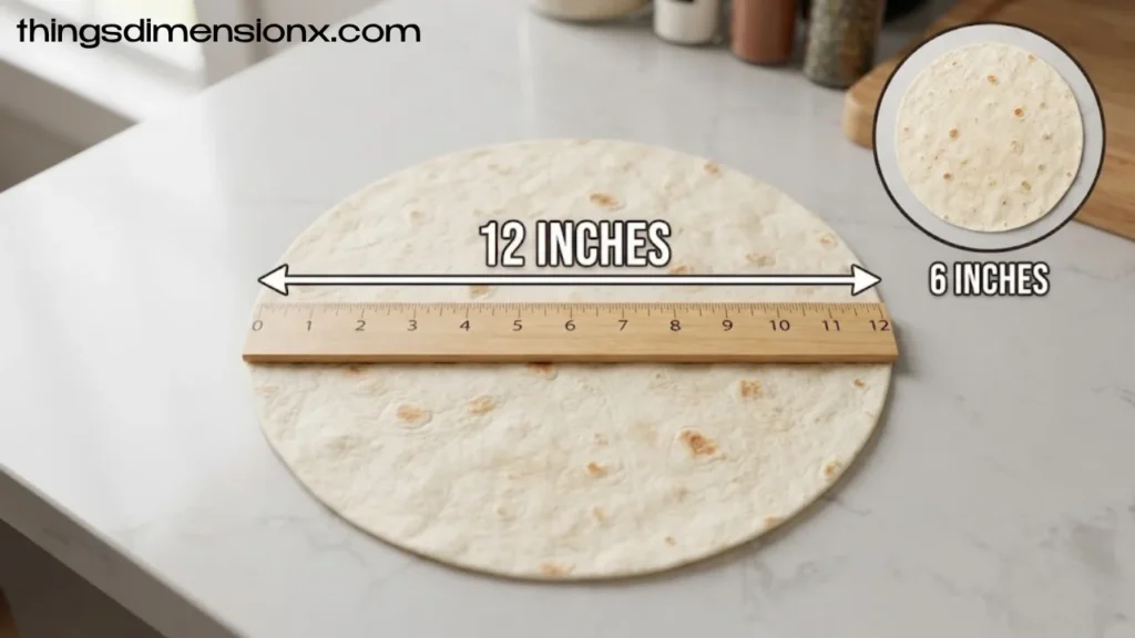 12 Inches Flour Tortilla