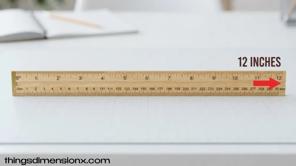 12 Inches Ruler