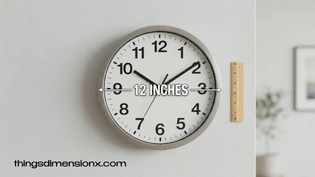 12 Inches Wall Clock