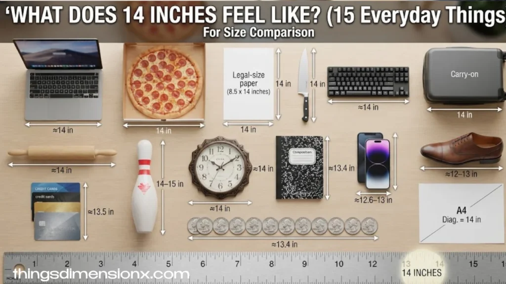 15 Everyday Things That Are About 14 Inches Long