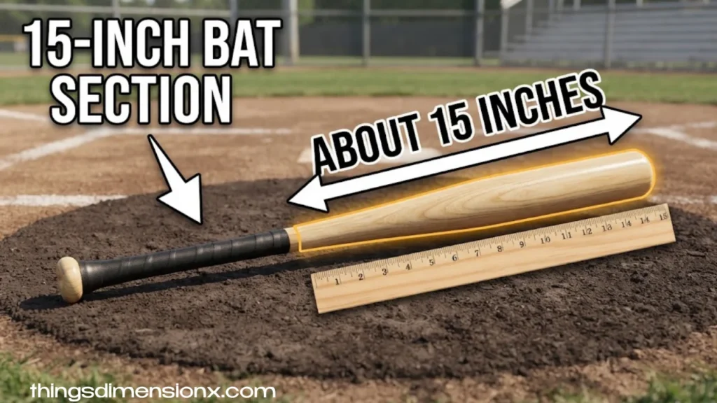 15 Inches Baseball Bat
