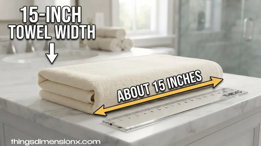 15 Inches Bath Towel