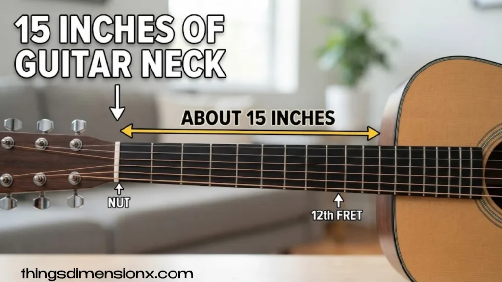 15 Inches Guitar Neck