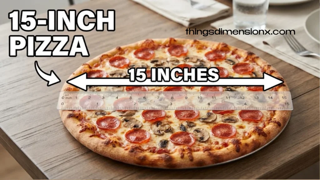 15 Inches Medium Pizza