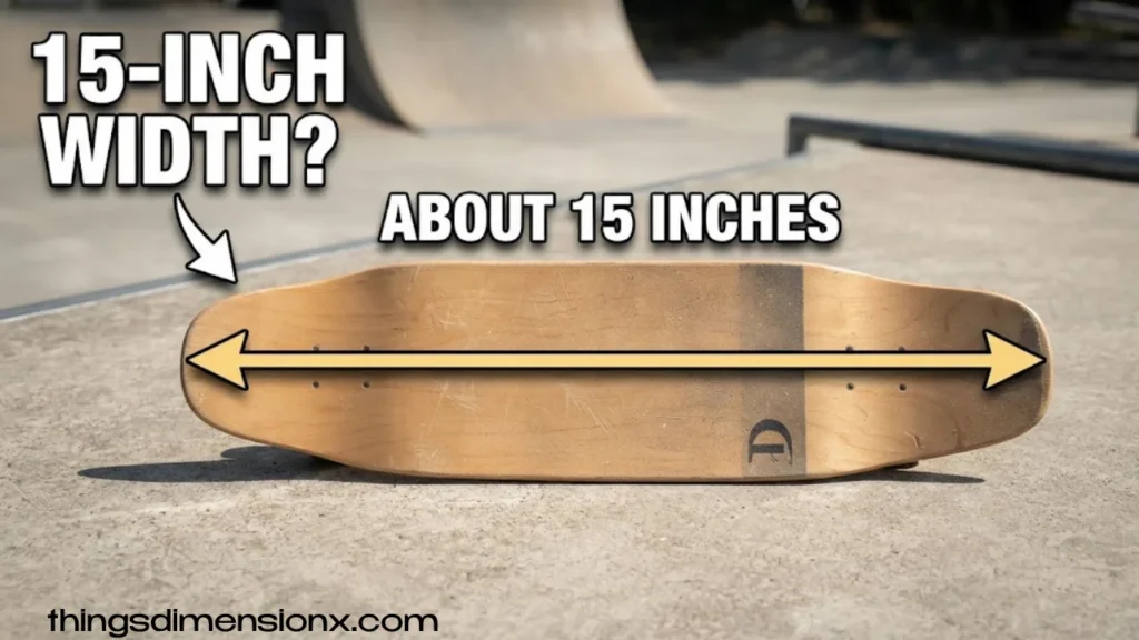 15 Inches Skateboard Deck