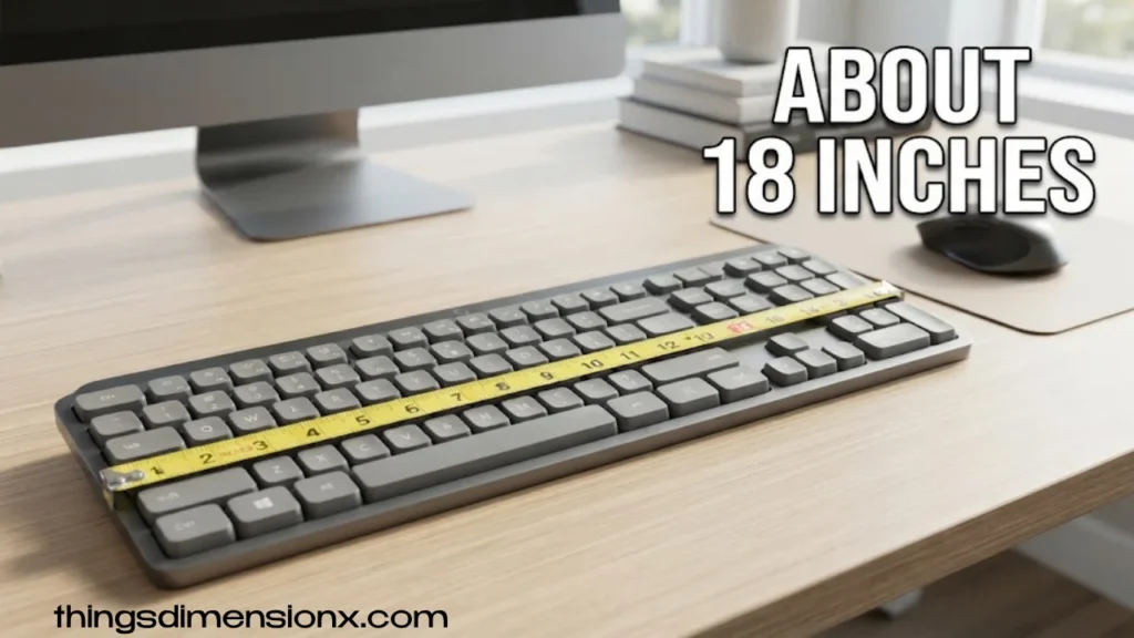 18 Inches Full-Size Computer Keyboard
