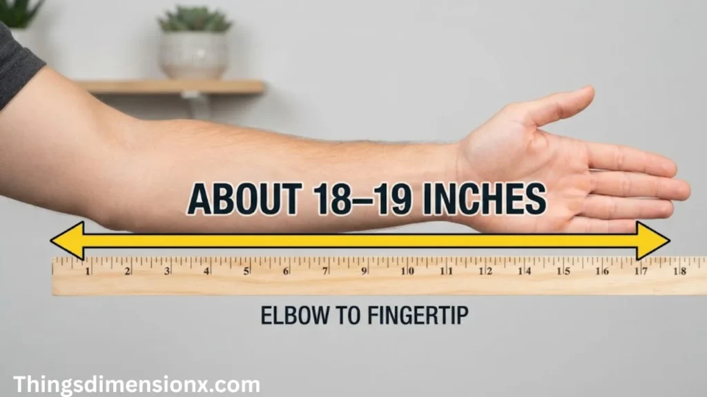 19 inches Adult Forearm