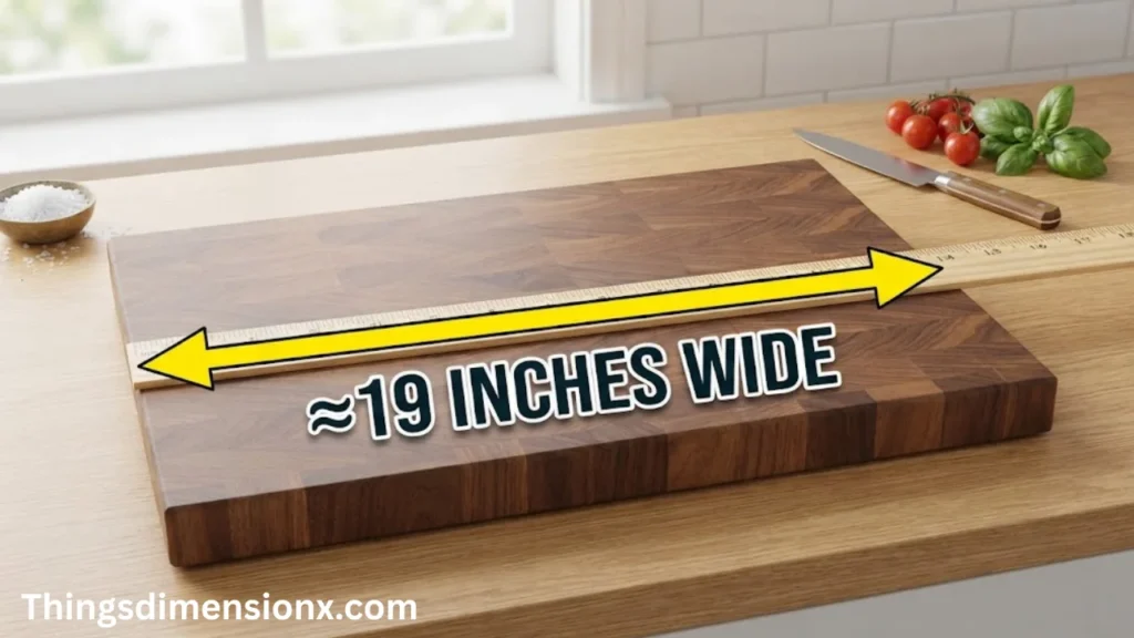 19 inches Large Cutting Board