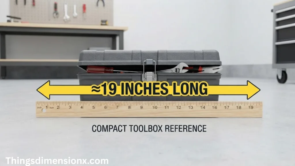 19 inches Small Toolbox