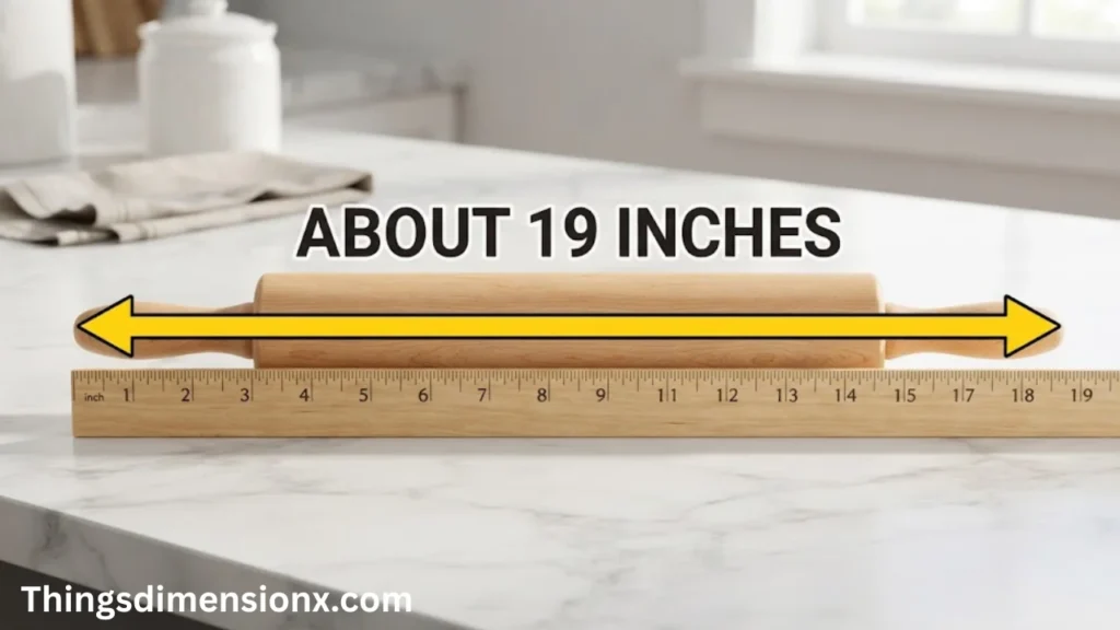 19 inches Wooden Rolling Pin
