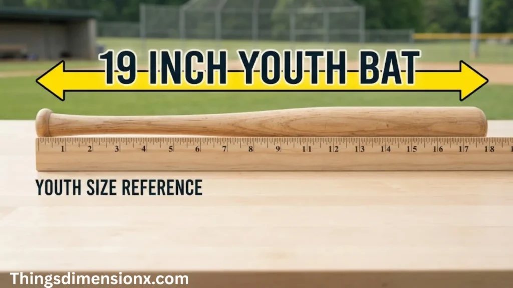 19 inches Youth Baseball Bat