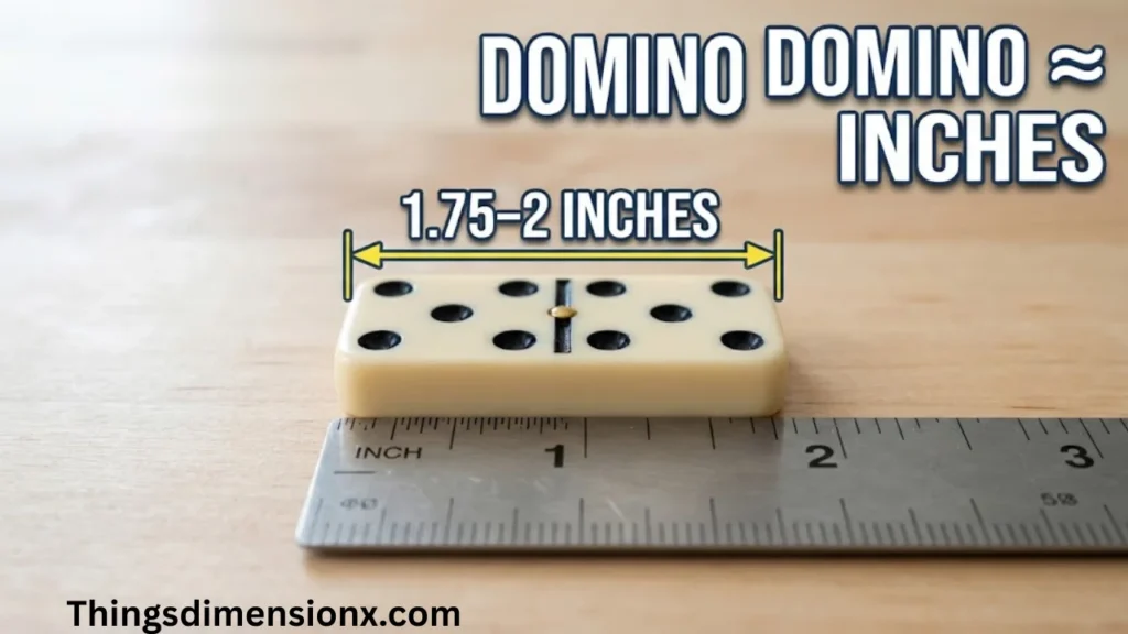 2 Inches Domino Tile