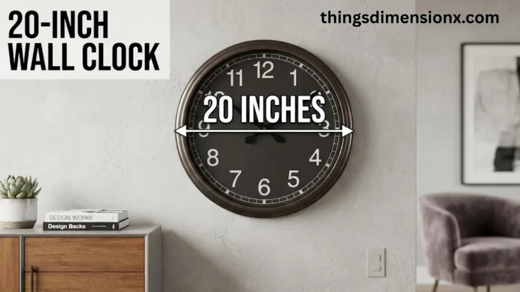 20 Inches Medium Wall Clock
