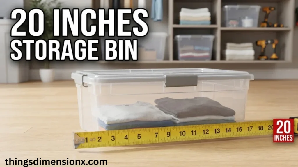 20 Inches Storage Organizer Bin