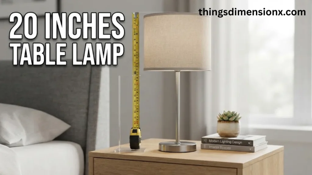 20 Inches Table Lamp
