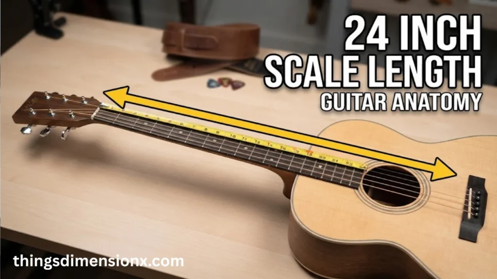 _24 Inches Acoustic Guitar Scale Length