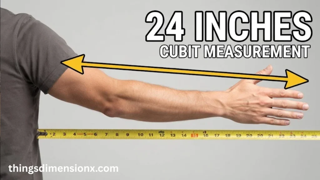 _24 Inches Adult Elbow-to-Fingertips Comparison