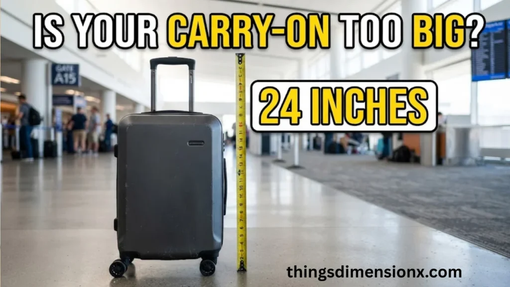 _24 Inches Carry-On Suitcase