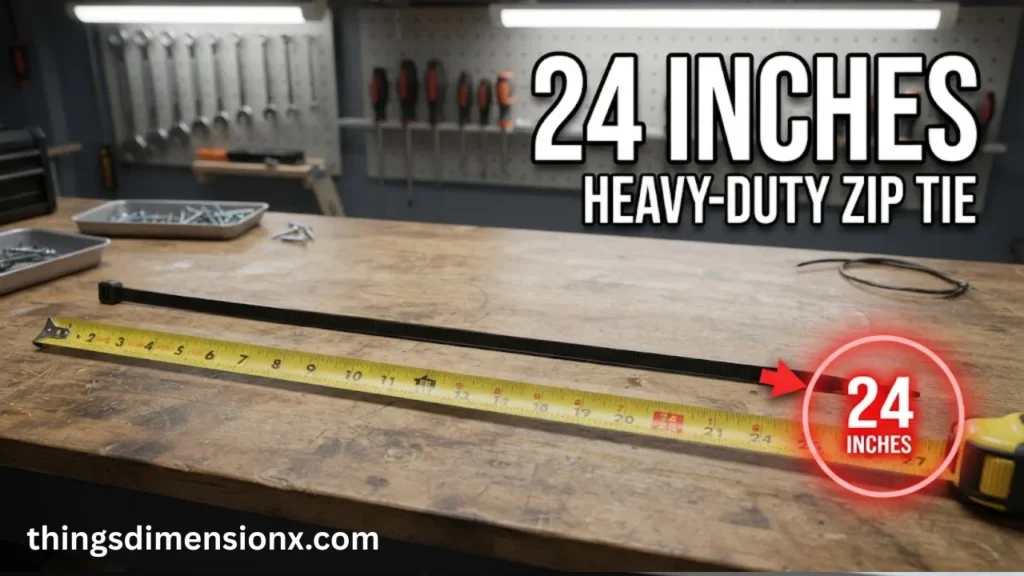 _24 Inches Heavy-Duty Zip Tie