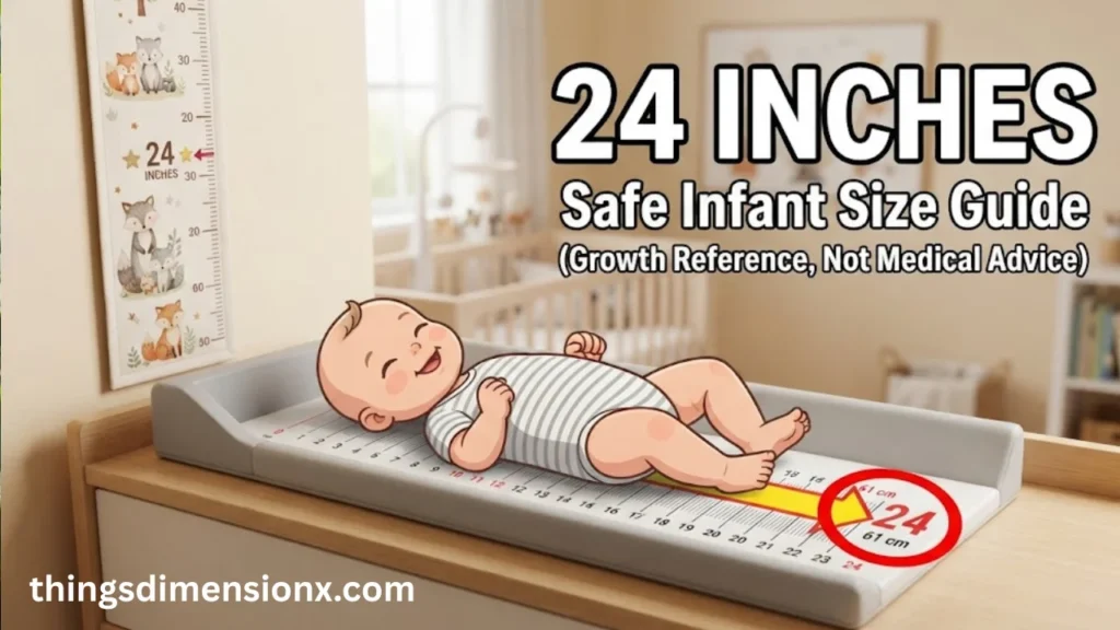_24 Inches Three-to-Four-Month-Old Baby Length Reference