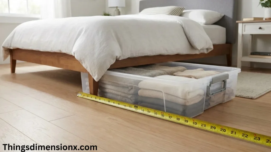 24 Inches Under-Bed Storage Bin