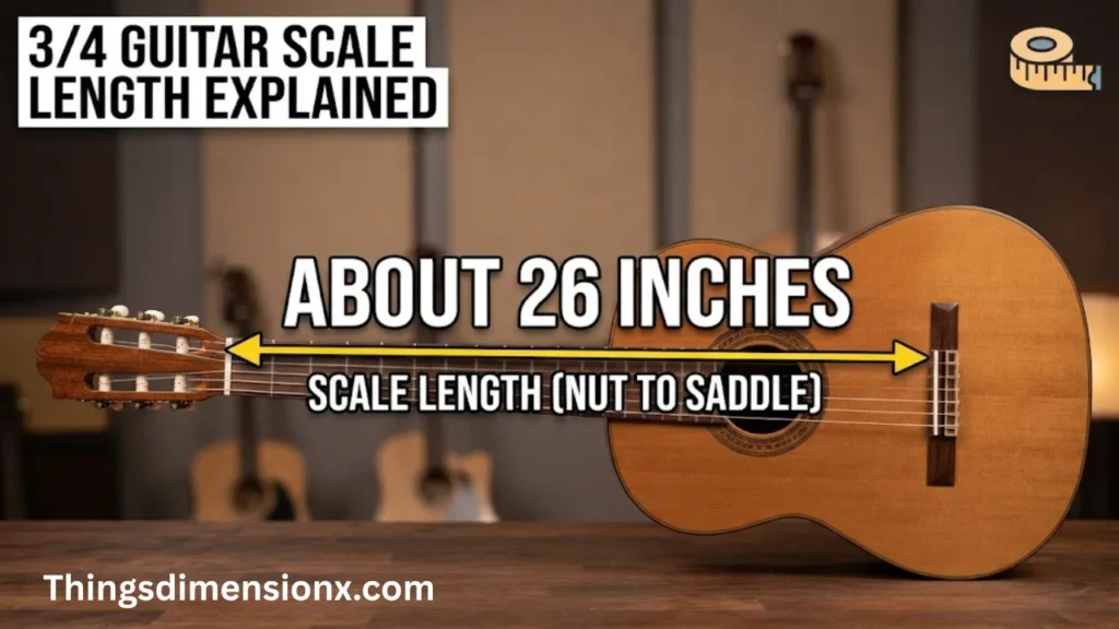 26 inches Classical Guitar 34-Size Guitar