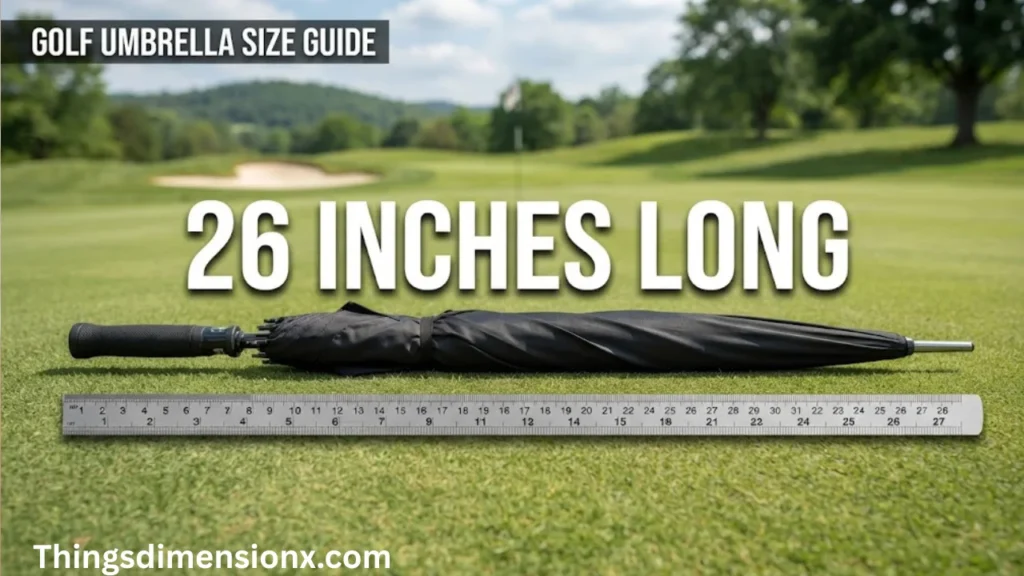 26 inches Closed Golf Umbrella