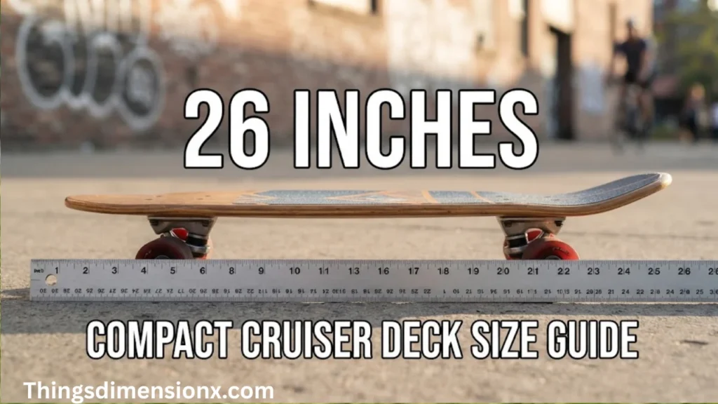 26 inches Cruiser Skateboard Deck