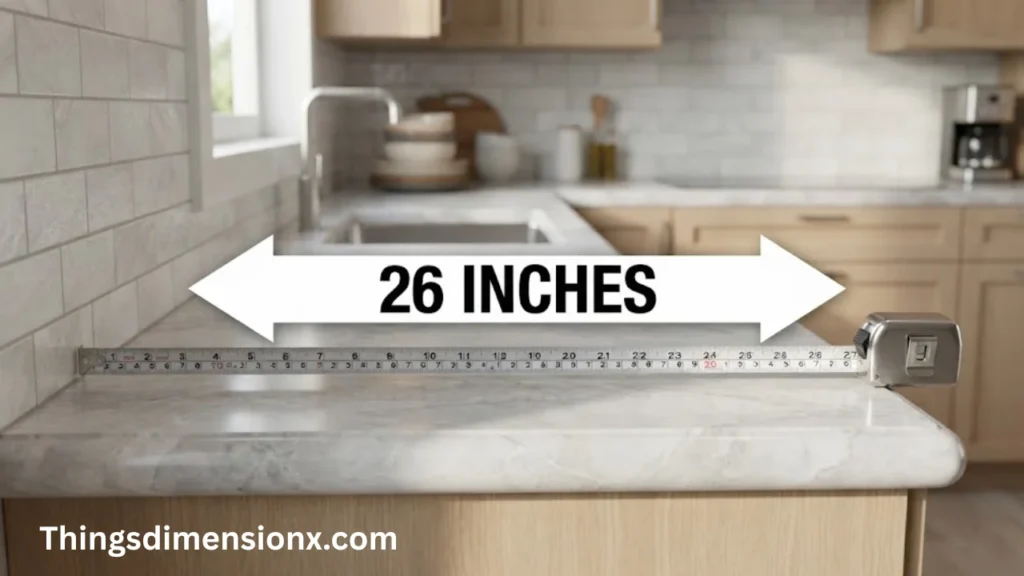 26 inches Kitchen Counter Depth